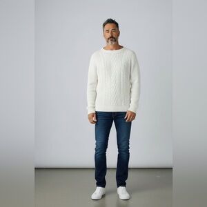 Tommy Hilfiger Off-White Knit Sweater